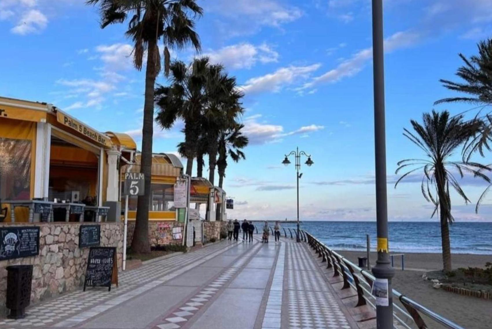 Benalbeach Casa Kito Suite 1ª Linea De Playa Benalmádena Dış mekan fotoğraf